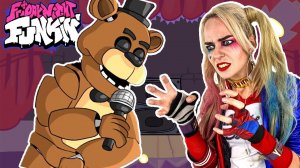 ФНАФ МОД FRIDAY NIGHT FUNKIN`! ХАРЛИ КВИН VS АНИМАТРОНИКИ FNAF - ФРАЙДЕЙ НАЙТ ФАНКИН!