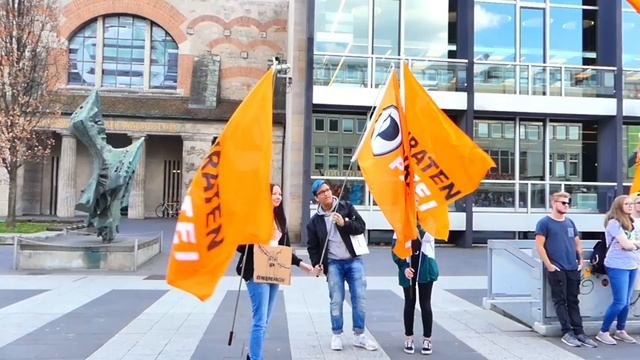 Demo aus Nürnberg 31 03 2019 am Kornmark 5 zu der EU Urheberrechtsform Artikel 11,12,13 oder 15,16, смотреть онлайн