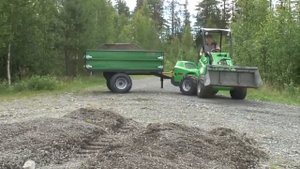 Прицеп-самосвал для мини-тракторов Avant