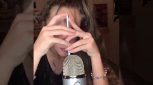 ASMR Stipple brush 🫷😶🫸 Асмр Стиппле 😊