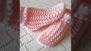 Тапочки , Носочки спицами