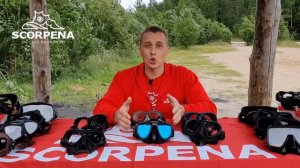 Маски среднего объёма SCORPENA. Выбор маски, часть 2.