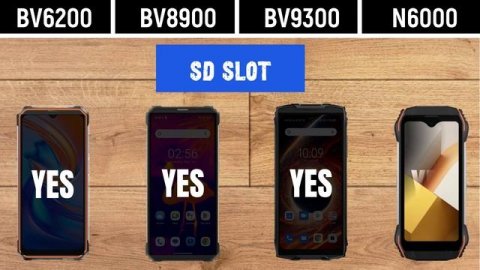 Blackview BV6200 Vs Blackview BV8900 Vs Blackview BV9300 Blackview N6000