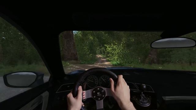 BeamNG.drive AI Traffic Mod ? Steering Wheel Gameplay Logitech G27 смотреть онлайн