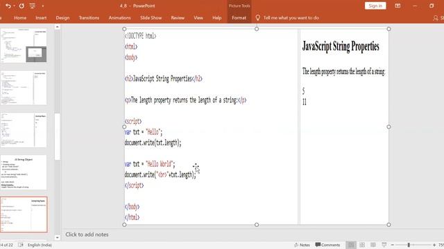 Javascript object: Properties and methods