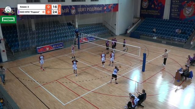 10 тур | Химик-2 vs ОАО НПО "Родина" смотреть онлайн