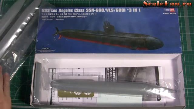 USS Los Angeles Class SSN-688/VLS/688l 3 in 1 Hobby Boss смотреть онлайн