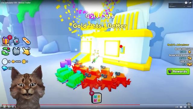 Pet Simulator 99 Trailer Reaction смотреть онлайн