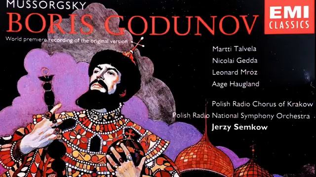 Modest Mussorgsky - Boris Godunov 1869 Presentation (Talvela - reference recording _ Jerzy Semkow)