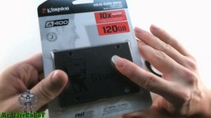 SSD НАКОПИТЕЛЬ SATA 2.5" KINGSTON 120 GB A400 SA400S37 | ГИК ЗАКУПКА | РАСПАКОВКА И ОБЗОР