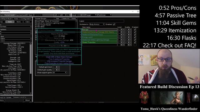 [PoE 3.9] Featured Build Discussion Episode 13: Toma_Hawk's Queenliness Wander Pathfinder смотреть онлайн