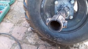 как убрать люфт с удлинителей колёс