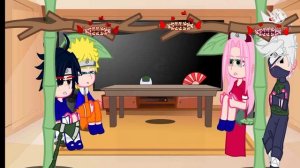 ❀ react team 7 to tiktoks | Naruto | Gacha club ❀