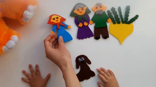 Сказка репка, домашний театр для малышей смотреть онлайн