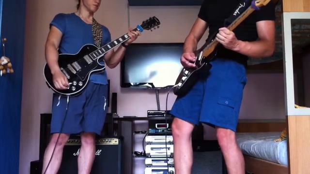 FENDER MUSTANG 2 AND MARSHALL IMPRO C MINOR FIGHT смотреть онлайн