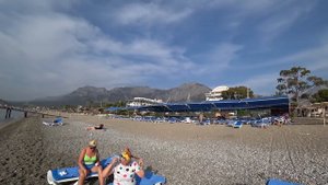 ТУРЦИЯ, КЕМЕР. ОБЗОР ПЛЯЖА ОТЕЛЯ ТРАНСАТЛАНТИК | Arina Belaja