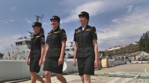 Женский экипаж впервые в истории вышел патрулировать Черное море