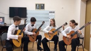 VI Всероссийский конкурс исполнителей на классической гитаре «Гитара.ru» Квартет гитаристов г. Сочи