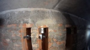 Гильзование каналов кирпичного дымохода.