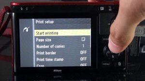 ?️ Печать на принтере с ? фотоаппарата Nikon1 J1 (PictBridge)