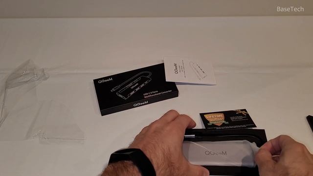 QGeeM USB-C 8 in 1 Hub Adapter смотреть онлайн