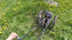 Косилка из культиватора / Первый покос / RedHorn