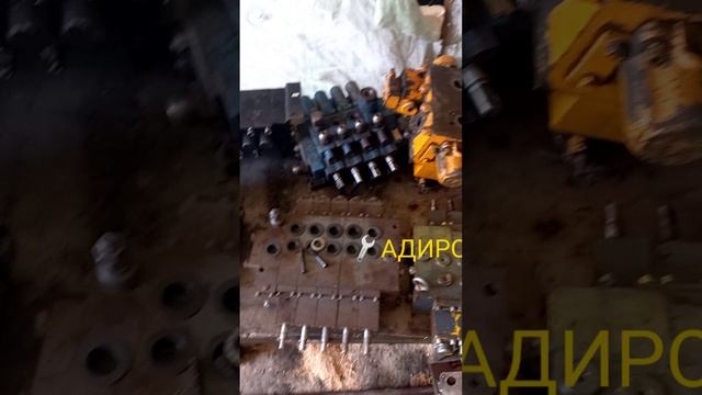 Ремонт Распределителя МТЗ Экскаватора Коматсу Хитачи Испытания на Стенде Case JCB Адирон Р-200 Р-100