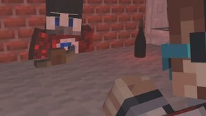 Мем Лололошка c Фиксаем анимация майнкрафт