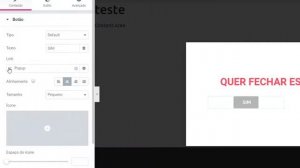 Como Abrir e Fechar POPUP com Botões Customizados com Elementor Pro no Wordpress
