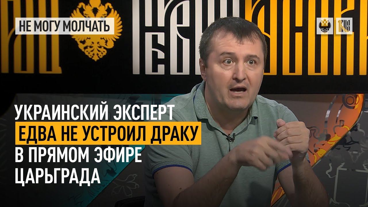 Украинский эксперт едва не устроил драку в прямом эфире Царьграда
