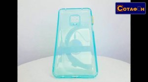 Чохол-накладка TPU Acid Color Case для Xiaomi Redmi Note 9s / Note 9 Pro / Note 9 Pro Max Блакитний