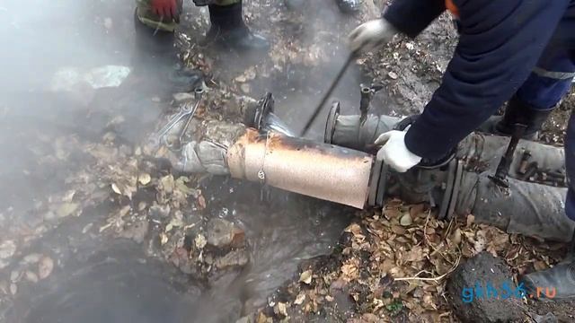 Замена задвижки на территории д/с "Ручеёк" (26 ноября 2019) смотреть онлайн