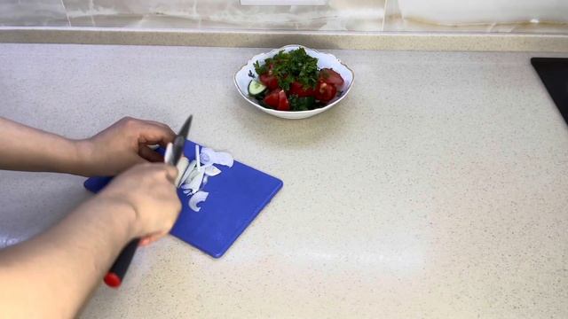 Жазғы жеңіл салат?Қазақша рецепт. Легкий салат. Light salad recipe. смотреть онлайн