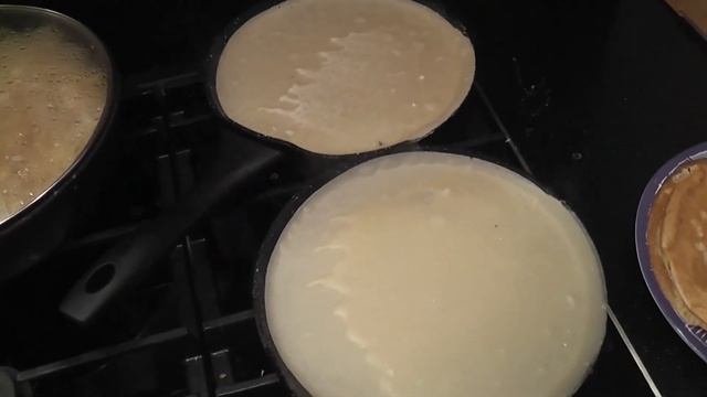 Блинчики с творогом и капустой. смотреть онлайн