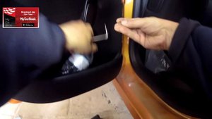 Peugeot 207 rear door panel removal
