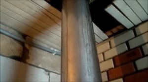 Как не надо монтировать дымоход на твердотопливный котел длительного горения "Космос". Отзыв.