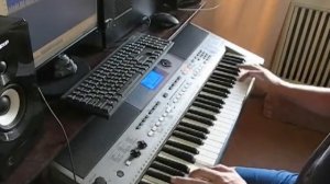 Группа “Space“ Волшебный полёт cover на yamaha psr 443