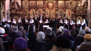 "Kyrie eleison" соло Алиса Лапенок- Грузинский патриарх Илия II