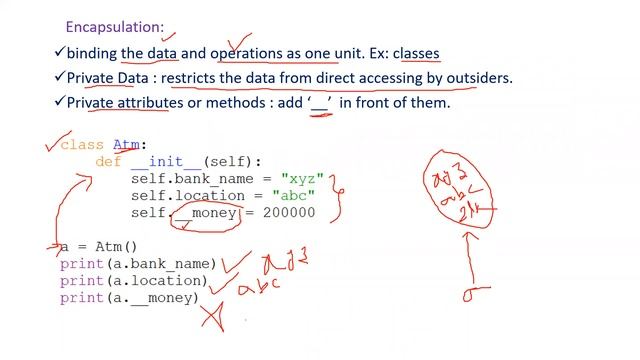 InfyTQ - Encapsulation in Python | InfyTQ 2022 Batch
