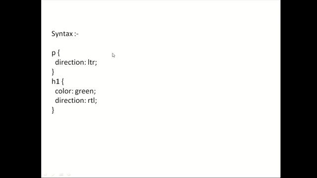 CSS Text Direction With Example in Hindi(Part-36)for beginners | How to Change Text Direction in CS