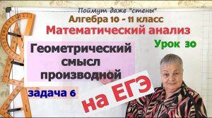 Как найти сумму ординат точек, в которых касательные параллельны прямой. Производная на ЕГЭ. Часть 6