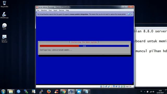 Tutorial install debian 8 server di virtualbox смотреть онлайн