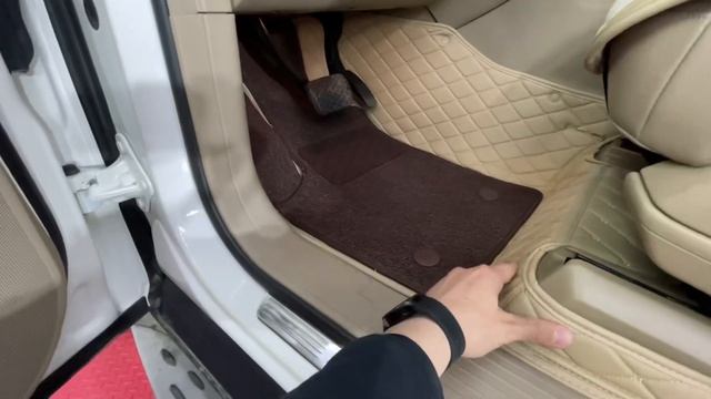 3D коврики из экокожи для Mercedes-Benz GLS X166