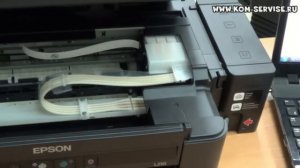 Что делать если не печатает принтер или МФУ Epson. Прочистка печатающей головы Эпсон.