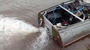 Казанка водомет  мотор ВАЗ 11113 Ока