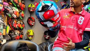 MT THUNDER 4SV Perverse Helmet. The only ECE 22.06 rated helmet in India. #helmetwala #mthelmets