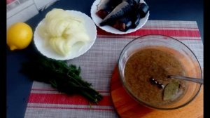 Сагудай из скумбрии с лимоном
