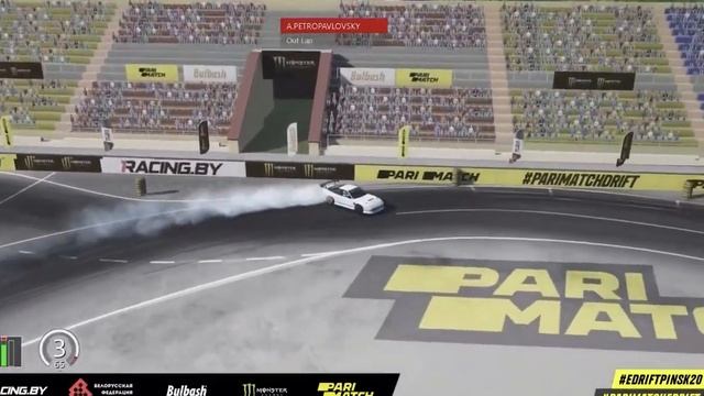 Дрифт в симуляторе Assetto Corsa во времена ковида: Racing.by Nissan 180SX