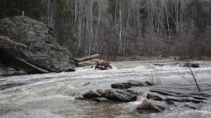 река Сакмара, порог Яманташ. Видео о том, как не надо проходить пороги. Даже простые