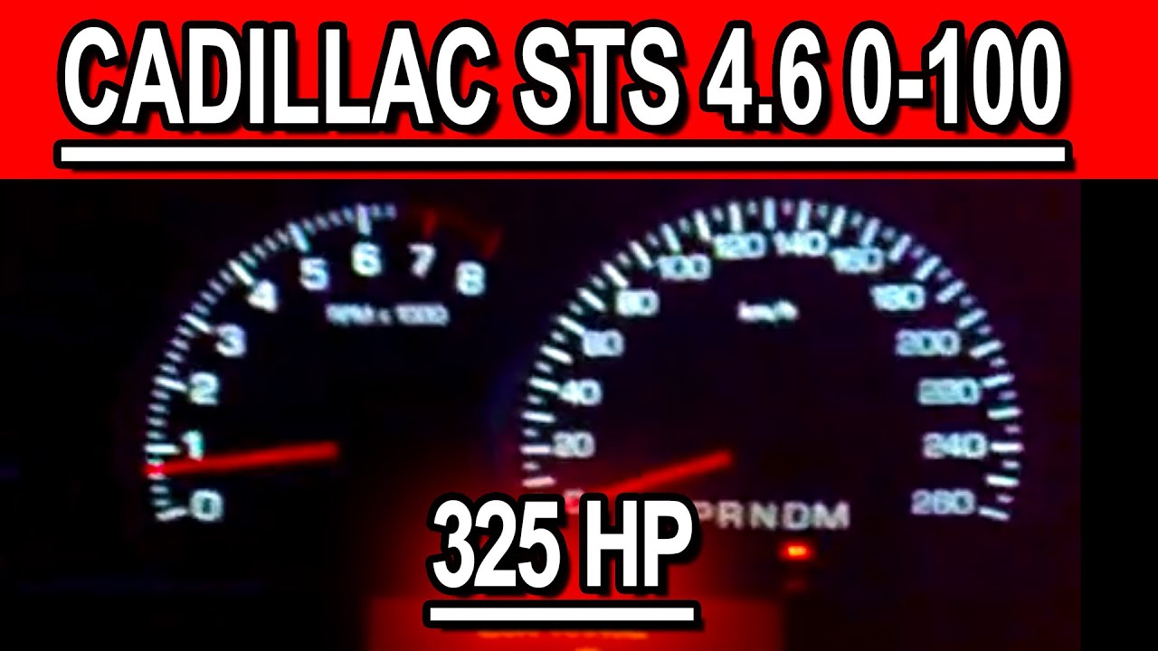 Cadillac STS 4.6 4wd acceleration.mp4